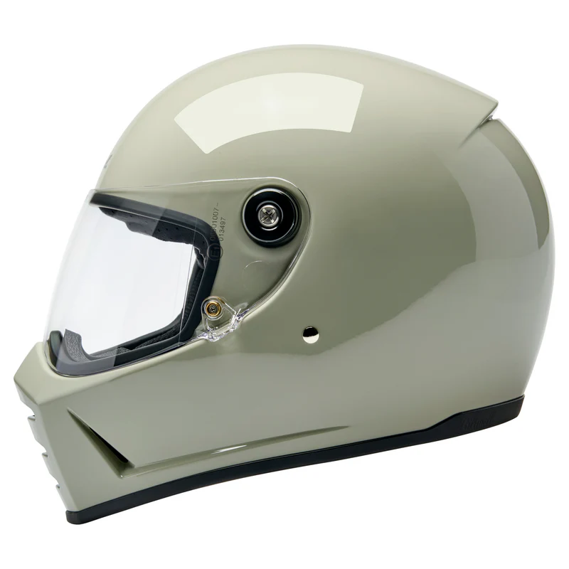 biltwell lane splitter solid full face motorcycle helmet Inc. molded ABS outer shell is lightweight and highly resistant to impacts Lane Splitter Helmet - 20th