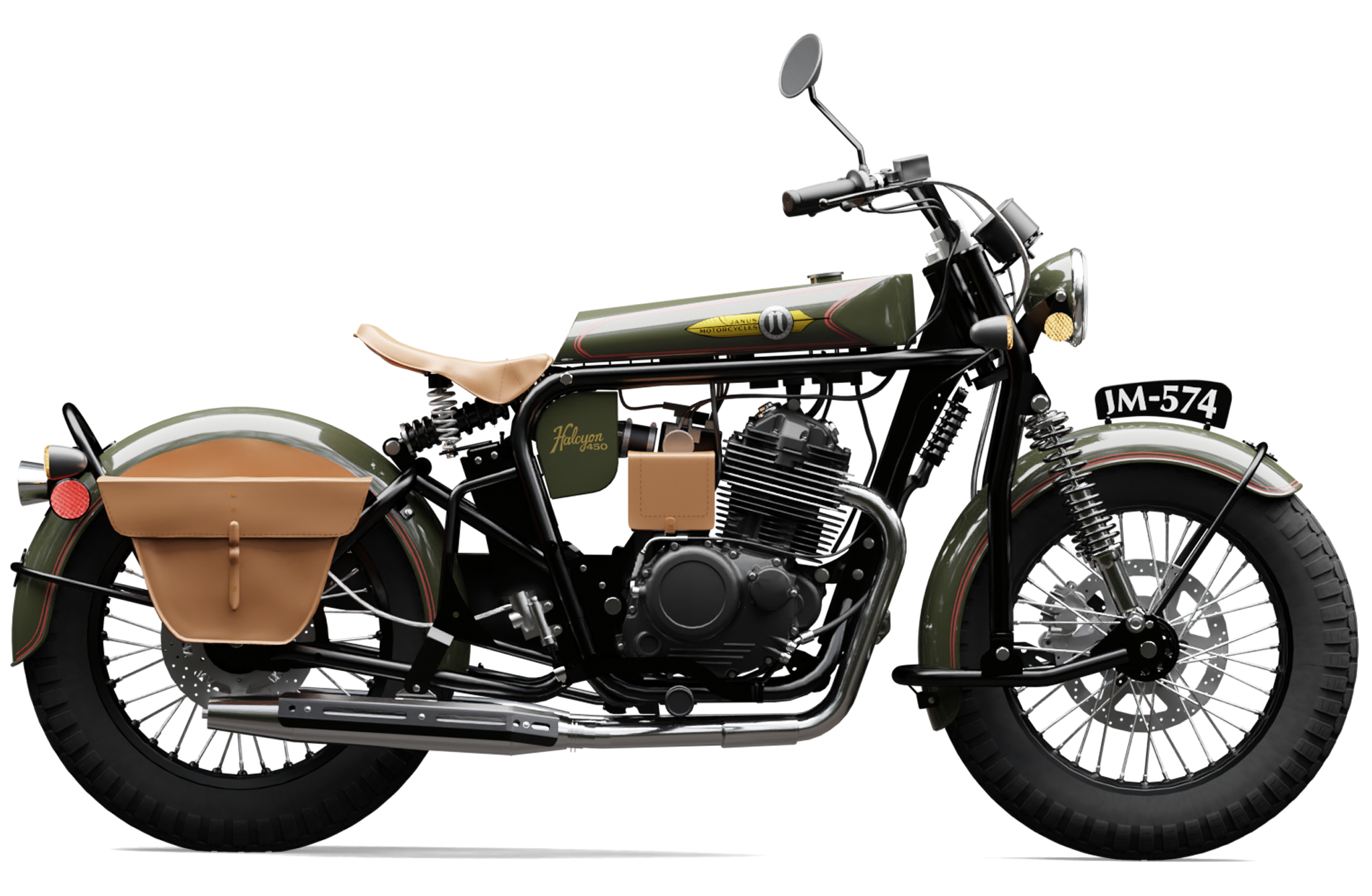 The Halcyon 450cc Motorcycle - Janus Motorcycles | Flipboard