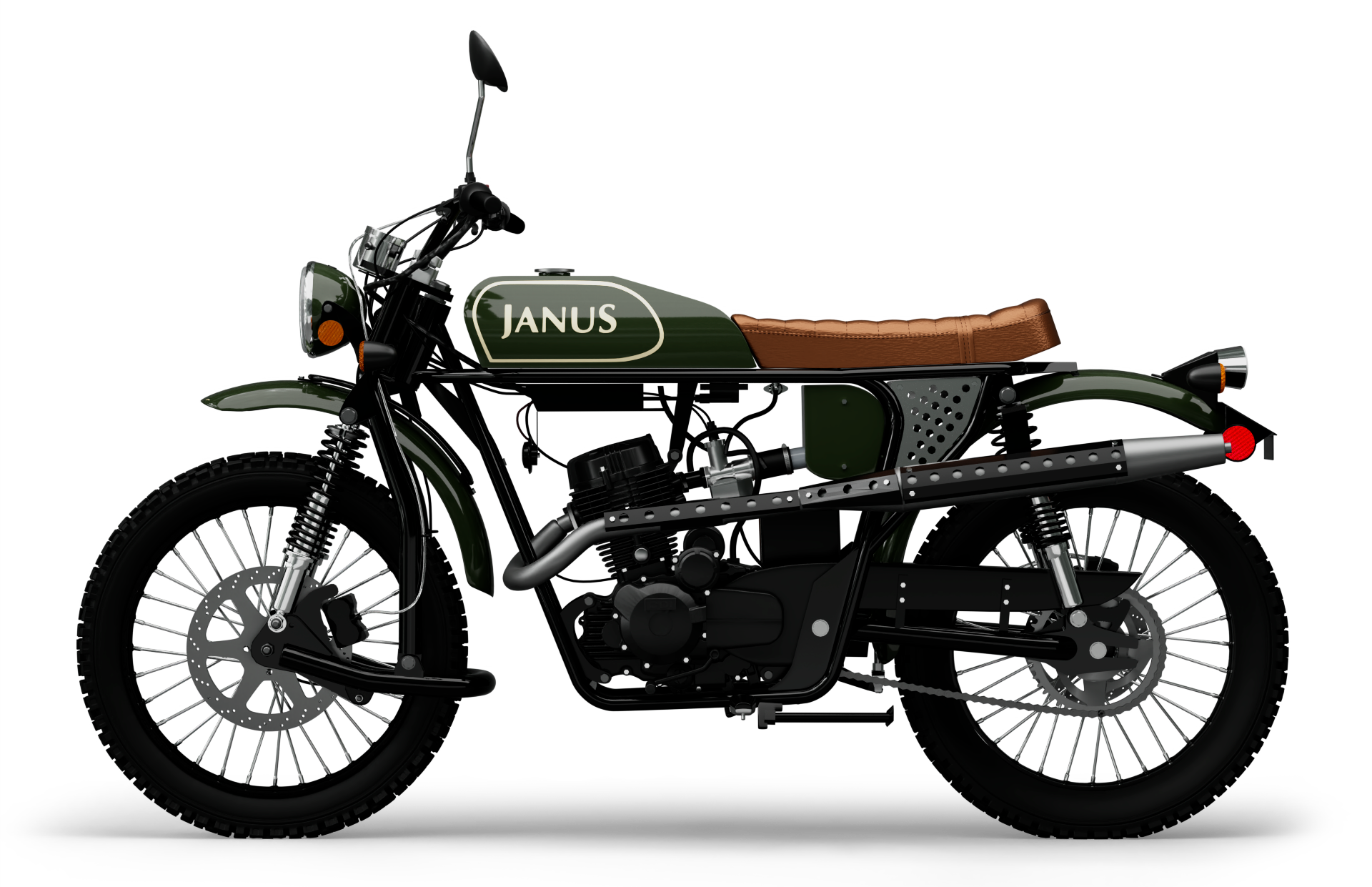 250 Scrambler - Janus Gryffin 250 - Janus Motorcycles