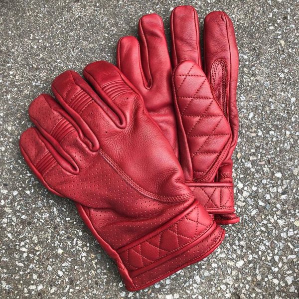 CLEARANCE - Bobber Leather Motorcycle Gloves