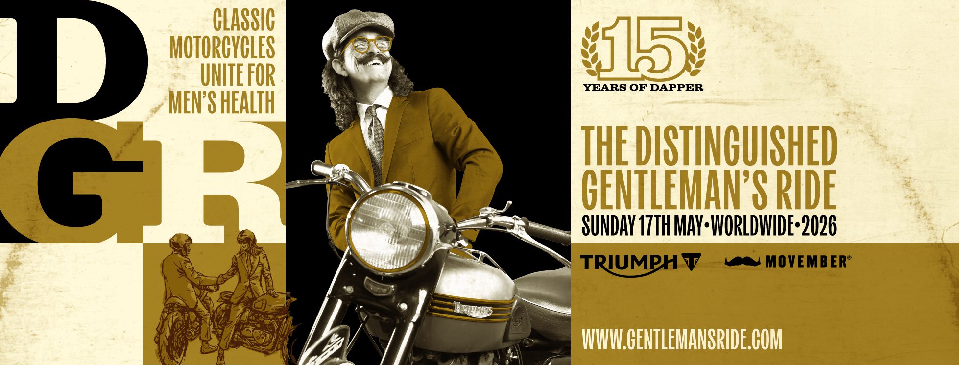 Distinguished Gentleman's Ride Goshen 2026 | Donate Now